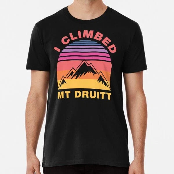 I Climbed Mt Druit Funny Australia City Quot S to 5XL - Adult & Kids T-Shirts, Sweatshirts & Hoodies apparel design preview 1