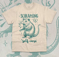 Screaming Is Self Care Funny Meme Opossum - Adult & Kids T-Shirts, Sweatshirts & Hoodies apparel design preview 1