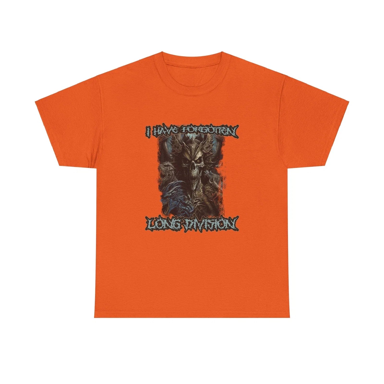 I Have Forgotten Long Division Meme Cursed Oddly - Adult & Kids T-Shirts, Sweatshirts & Hoodies apparel design preview 1