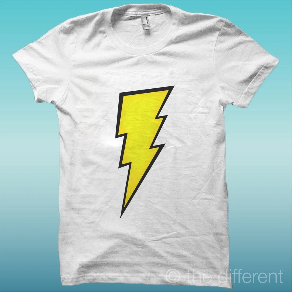 "FLASH SYMBOL POP ART" WHITE THE HAPPINESS IS HAVE MY - Adult & Kids T-Shirts, Sweatshirts & Hoodies apparel design preview 1