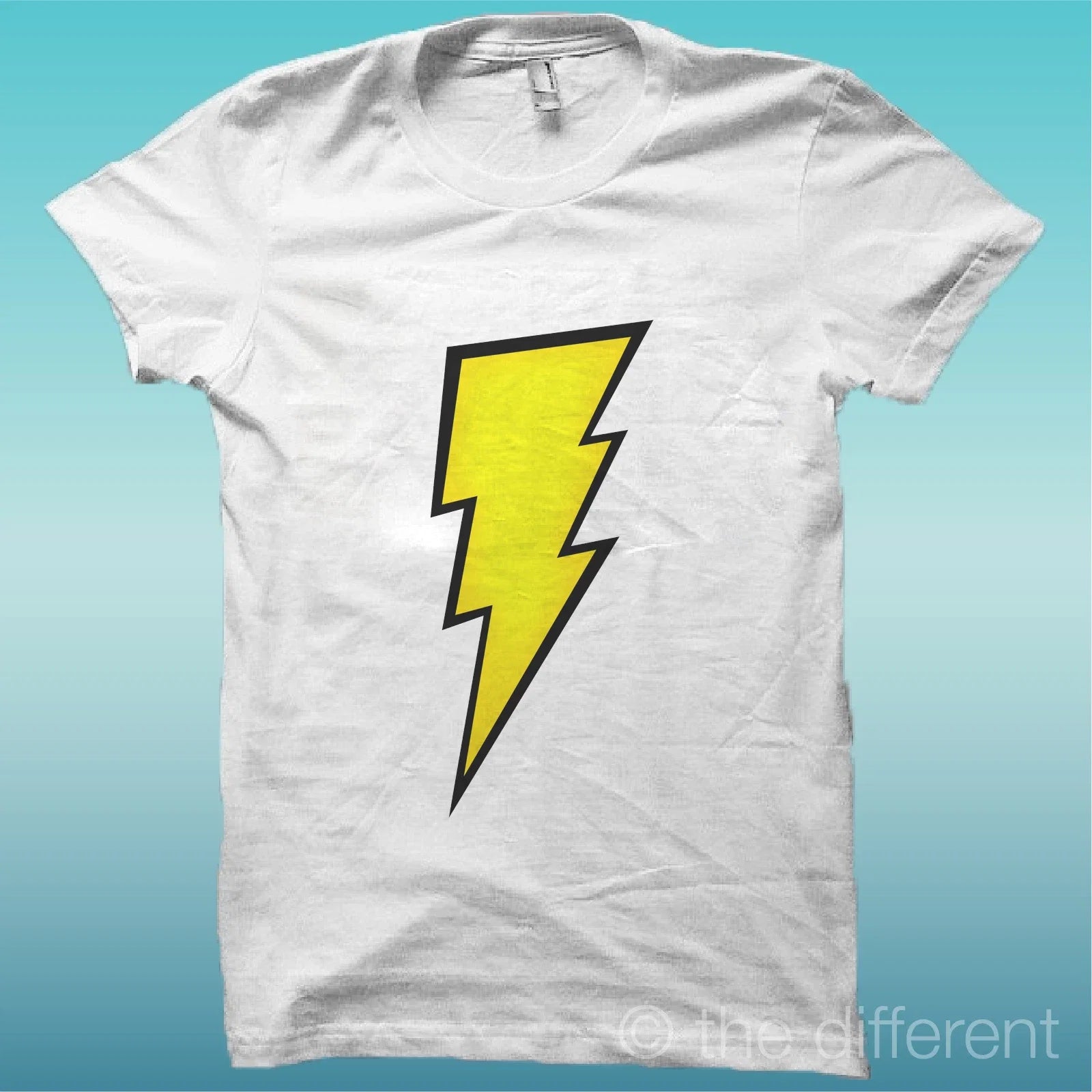 "FLASH SYMBOL POP ART" WHITE THE HAPPINESS IS HAVE MY - Adult & Kids T-Shirts, Sweatshirts & Hoodies apparel design preview 1