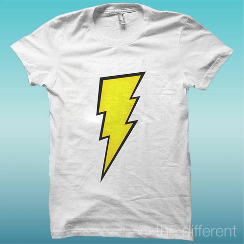 "FLASH SYMBOL POP ART" WHITE THE HAPPINESS IS HAVE MY - Adult & Kids T-Shirts, Sweatshirts & Hoodies apparel design preview 1