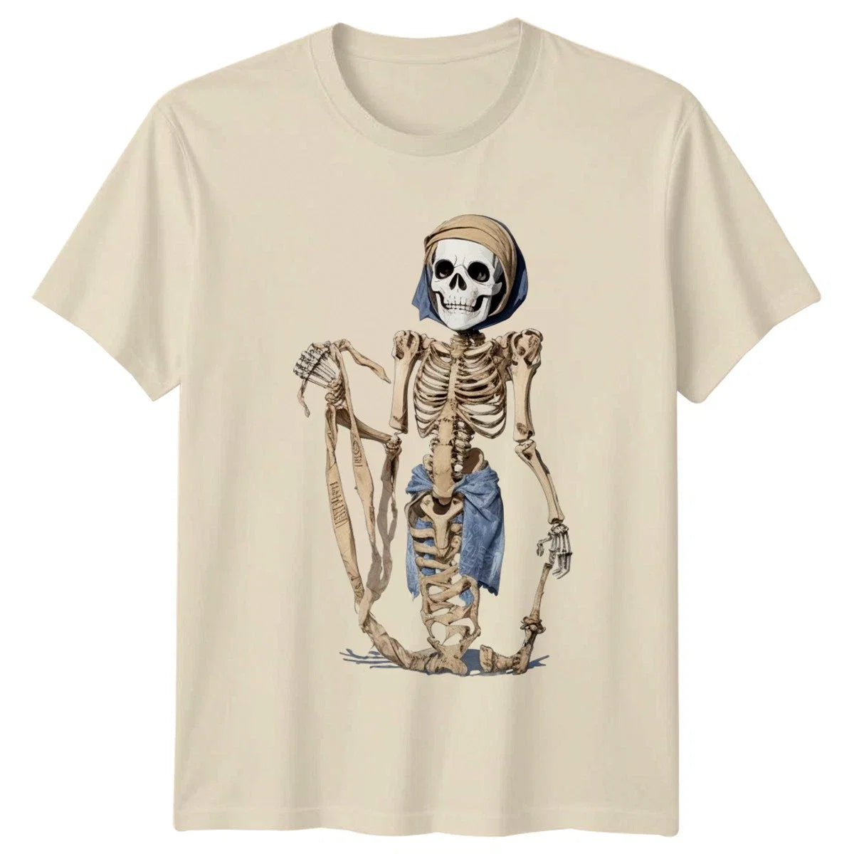 Vintage Skeleton Boho Gothic Art Halloween Gift For - Adult & Kids T-Shirts, Sweatshirts & Hoodies apparel design preview 1