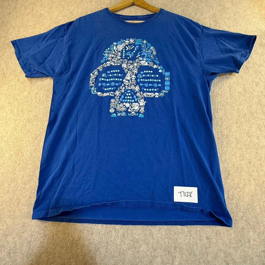 LootWear Exclusive Mega Man Capcom Pixel Art Skull - Adult & Kids T-Shirts, Sweatshirts & Hoodies apparel design preview 1