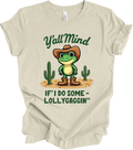 Y'all Mind If I Do Some Lollygaggin' Funny Frog Meme - Adult & Kids T-Shirts, Sweatshirts & Hoodies apparel design preview 1