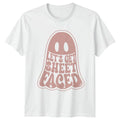 Lets Get Sheet Faced Funny Halloween Puns Gift For - Adult & Kids T-Shirts, Sweatshirts & Hoodies apparel design preview 1
