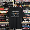 90s Kalashnikov AK-47 Tour Washed Black L - Adult & Kids T-Shirts, Sweatshirts & Hoodies apparel design preview 1