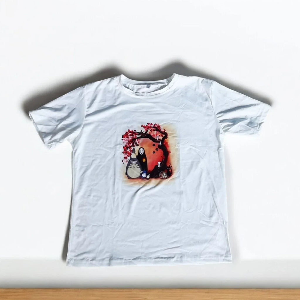 Studio Ghibli Anime No Face Totoro Graphic White - Adult & Kids T-Shirts, Sweatshirts & Hoodies apparel design preview 1