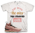 White STARVED for N Lebron 15 Hollywood All Star Rust - Adult & Kids T-Shirts, Sweatshirts & Hoodies apparel design preview 1