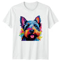 Colorful Terrier Dog Pet Lover - Adult & Kids T-Shirts, Sweatshirts & Hoodies apparel design preview 1