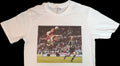 Dennis Bergkamp famous goal Arsenal White sizes - Adult & Kids T-Shirts, Sweatshirts & Hoodies apparel design preview 1