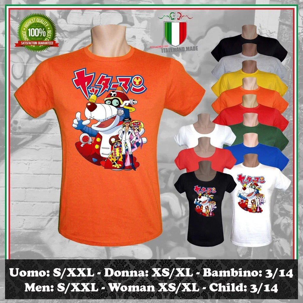 YATTAMAN YATTERMAN ANIME CARTOON MANGA CARDBOARD 80 - Adult & Kids T-Shirts, Sweatshirts & Hoodies apparel design preview 1