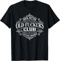 Old F*ckers Club, 100% Bitter Lifetime Member - Adult & Kids T-Shirts, Sweatshirts & Hoodies apparel design preview 1
