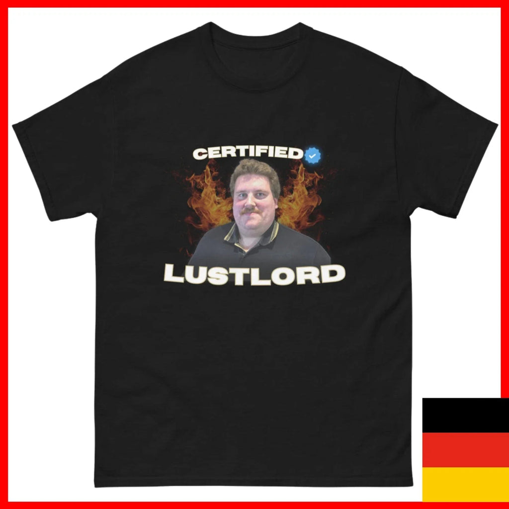 Certified Lustlord Funny Meme Dragonlord Funshirt - Adult & Kids T-Shirts, Sweatshirts & Hoodies apparel design preview 1
