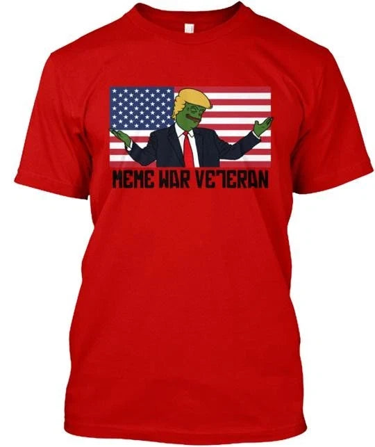 Meme War Veteran Made in the USA Size S to 5XL - Adult & Kids T-Shirts, Sweatshirts & Hoodies apparel design preview 1