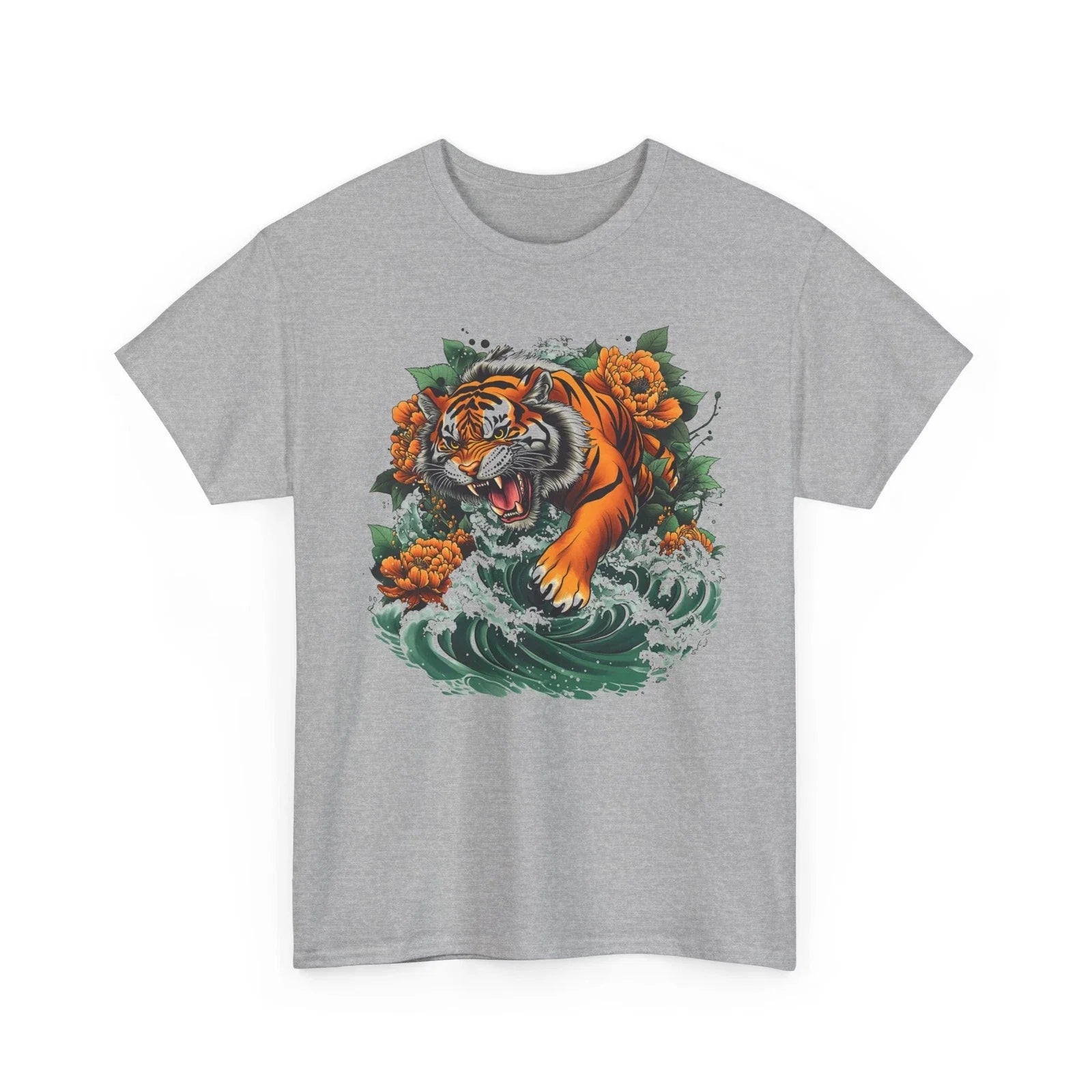 Floral Lucky Cat Japanese Kawaii Fortune - Adult & Kids T-Shirts, Sweatshirts & Hoodies apparel design preview 1