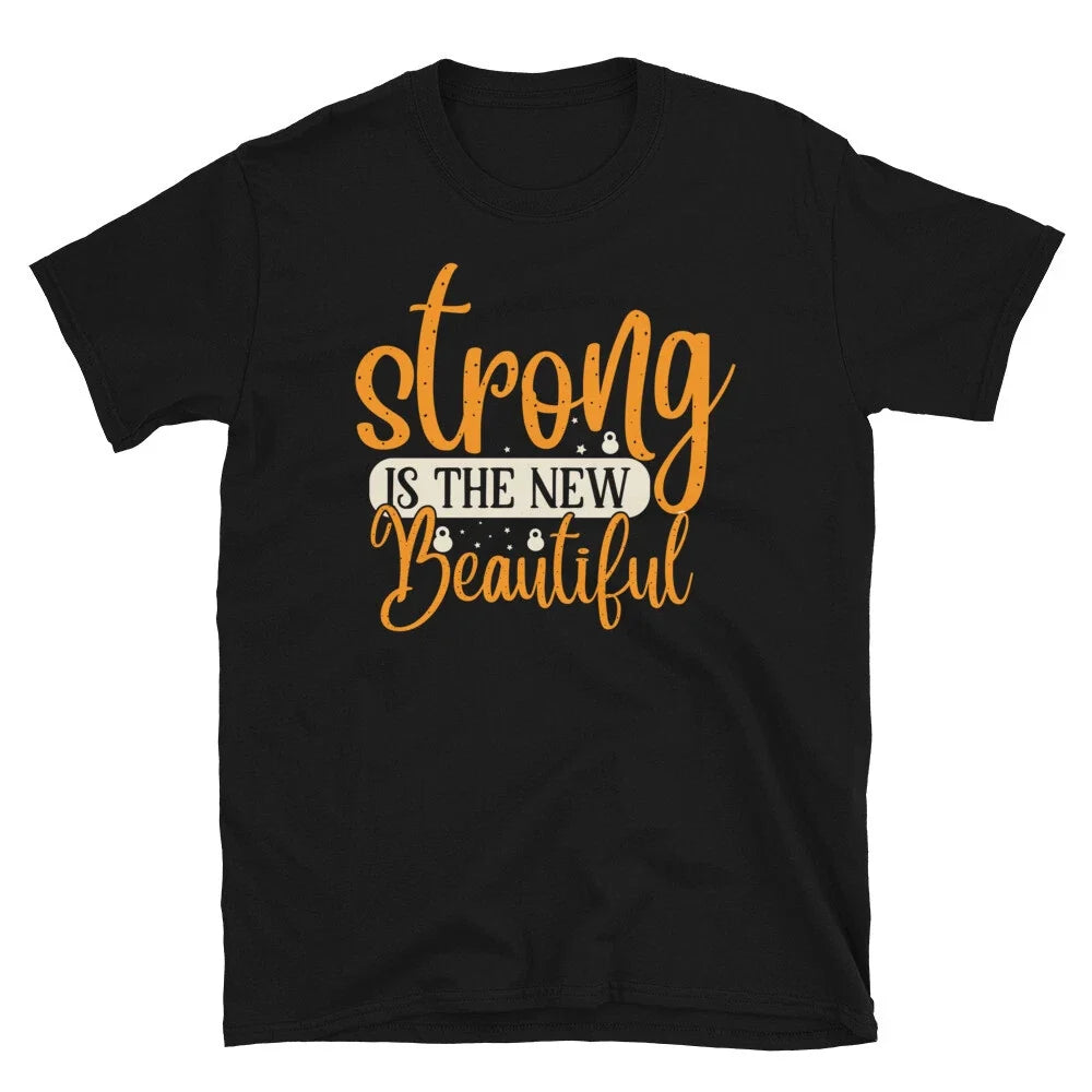 Strong Is Beautiful Novelty Gym Fitnes Workout - Adult & Kids T-Shirts, Sweatshirts & Hoodies apparel design preview 1