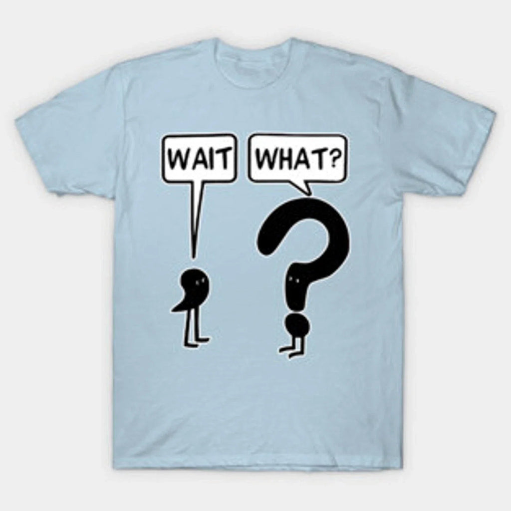 Wait What Confused Meme Funny Mens Graphic Humor Gift - Adult & Kids T-Shirts, Sweatshirts & Hoodies apparel design preview 1