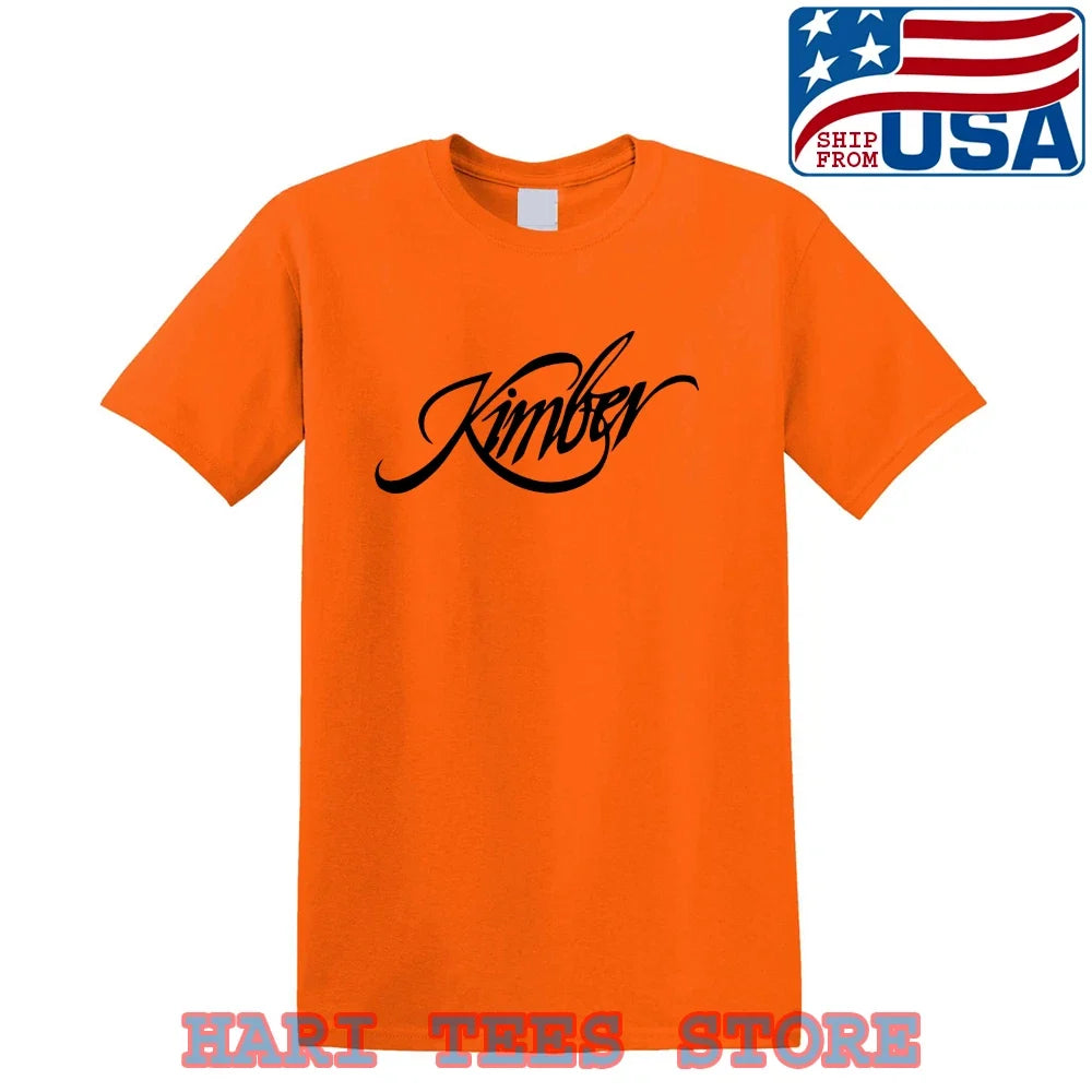 Kimber Guns Firearms Men's Orange Size S to 5XL - Adult & Kids T-Shirts, Sweatshirts & Hoodies apparel design preview 1