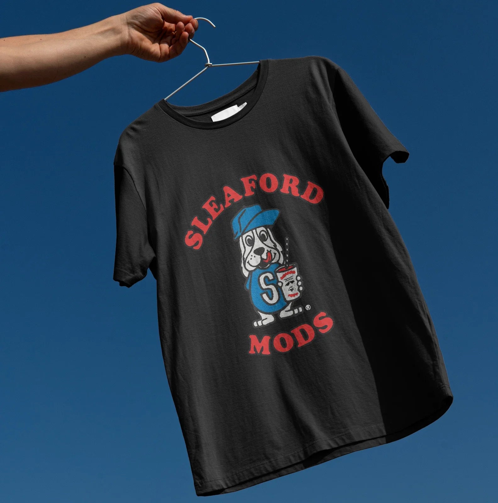 SLEAFORD MODS Slush Puppy 150GSM Black - Adult & Kids T-Shirts, Sweatshirts & Hoodies apparel design preview 1
