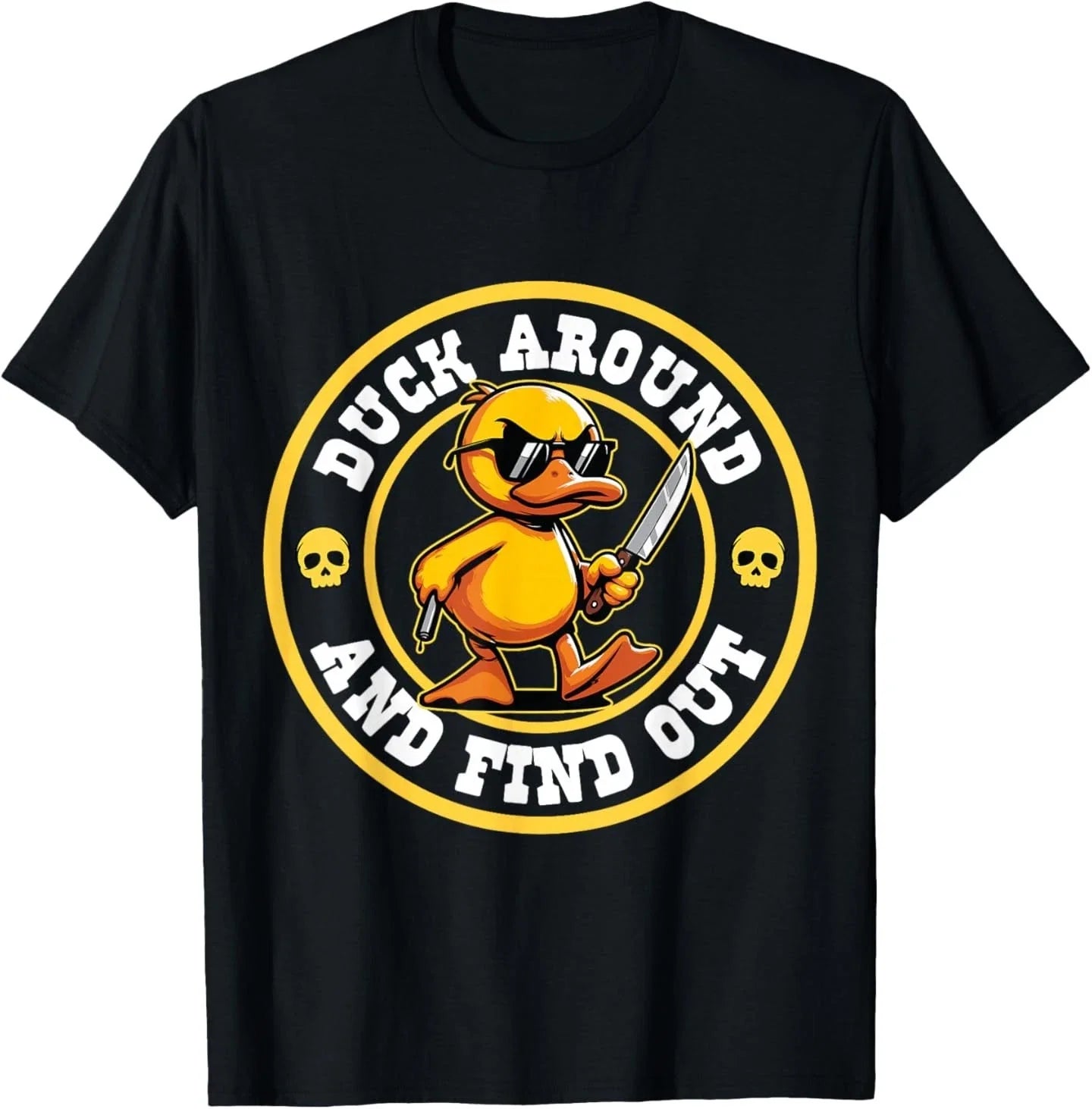 Duck Lover Art Rubber Funny Ducks - Adult & Kids T-Shirts, Sweatshirts & Hoodies apparel design preview 1