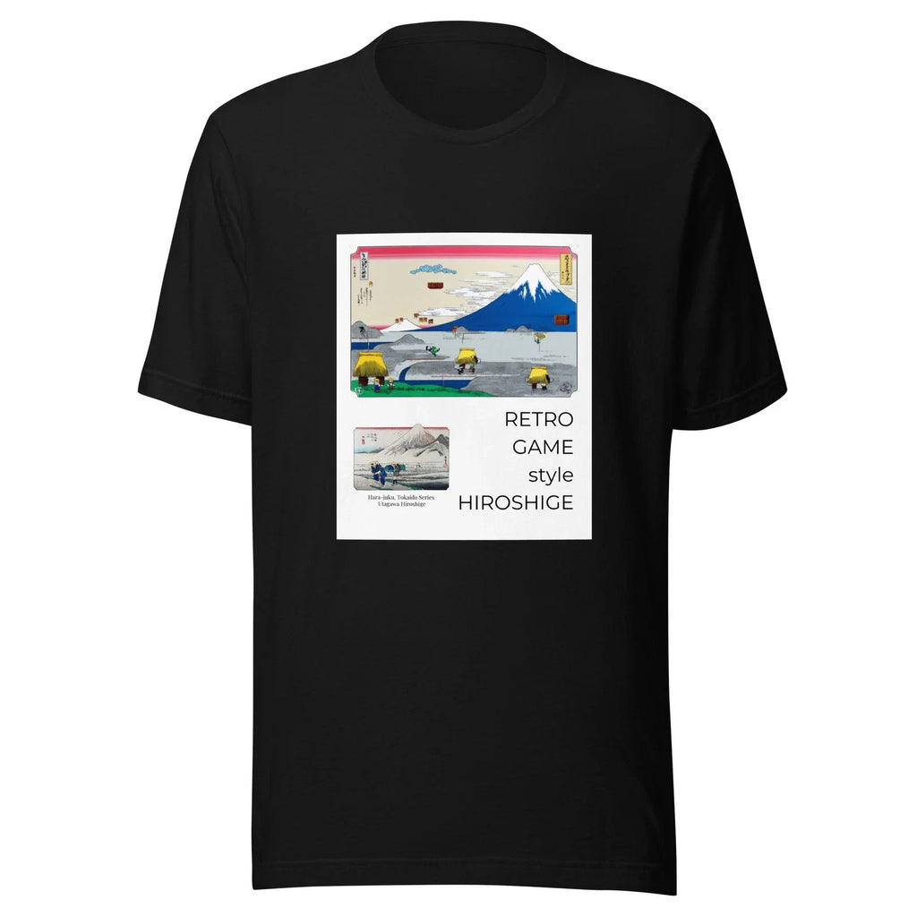 Hiroshige Ukiyoe Pop Art Retro Game Style Harajuku - Adult & Kids T-Shirts, Sweatshirts & Hoodies apparel design preview 1