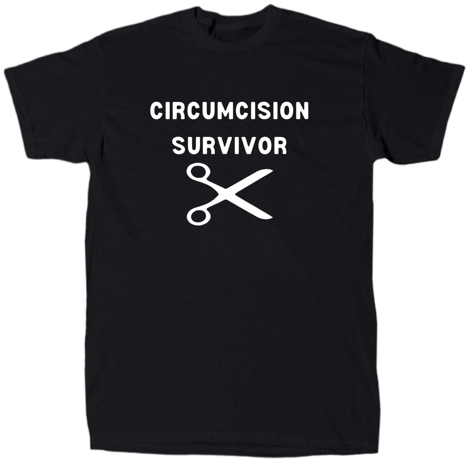 Circumcision Survivor Men's Funny Novelty Cotton Gift - Adult & Kids T-Shirts, Sweatshirts & Hoodies apparel design preview 1