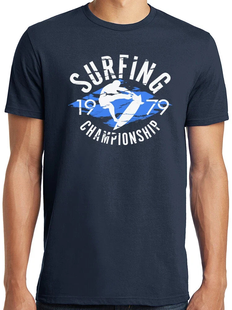 PubliciTeeZ Big and Tall Cali 1979 Surfing - Adult & Kids T-Shirts, Sweatshirts & Hoodies apparel design preview 1