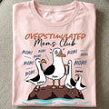 Overtimulated Moms Club Seagull Mom Funny Mother's - Adult & Kids T-Shirts, Sweatshirts & Hoodies apparel design preview 1