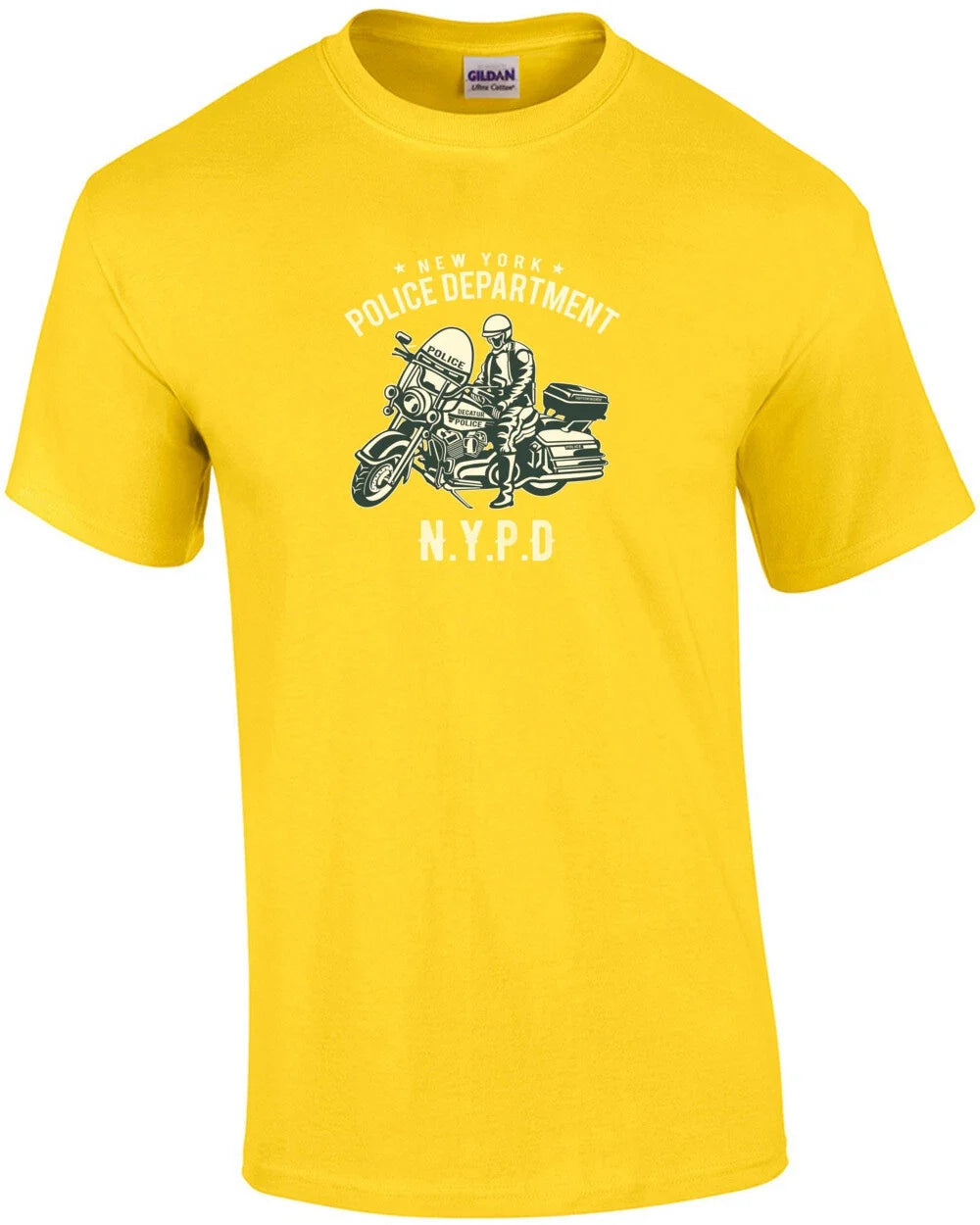 New York Police Department Nypd Motorcycle - Adult & Kids T-Shirts, Sweatshirts & Hoodies apparel design preview 1