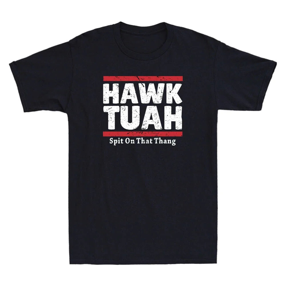 Hawk Tuah Tuuh Spit On That Thang Funny Quote Vintage - Adult & Kids T-Shirts, Sweatshirts & Hoodies apparel design preview 1