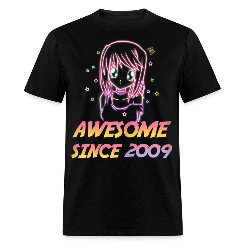 Cute Kawaii Anime Lovers Birthday Gift Awesome since - Adult & Kids T-Shirts, Sweatshirts & Hoodies apparel design preview 1