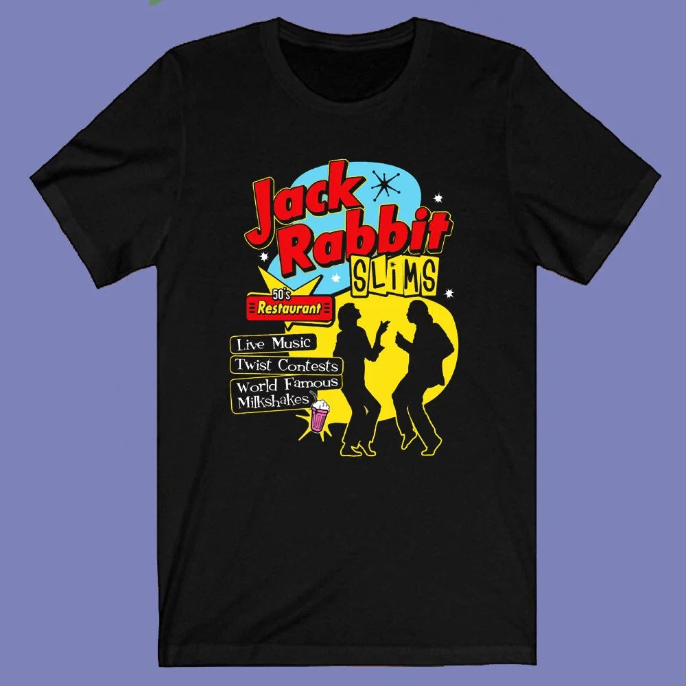 Jack Rabbit Slims Restaurant Men's Black Size S-3XL - Adult & Kids T-Shirts, Sweatshirts & Hoodies apparel design preview 1