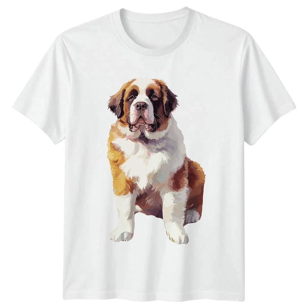 Saint Bernard Dog Lover Gift For Him And Her - Adult & Kids T-Shirts, Sweatshirts & Hoodies apparel design preview 1