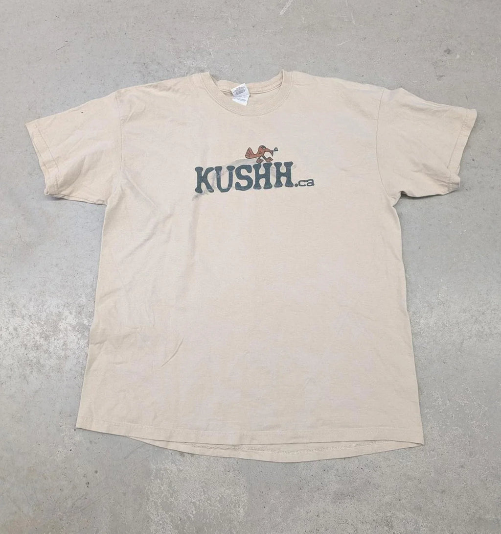 Y2K Kushh.ca Smoking Bird Logo - Adult & Kids T-Shirts, Sweatshirts & Hoodies apparel design preview 1