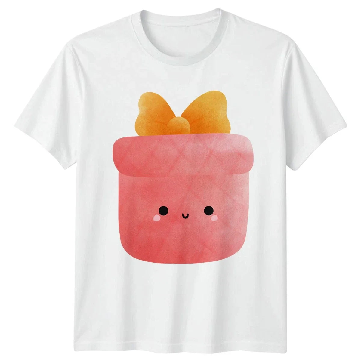 Kawaii Gift Box Cute Face Men�s Women�s Graphic - Adult & Kids T-Shirts, Sweatshirts & Hoodies apparel design preview 1