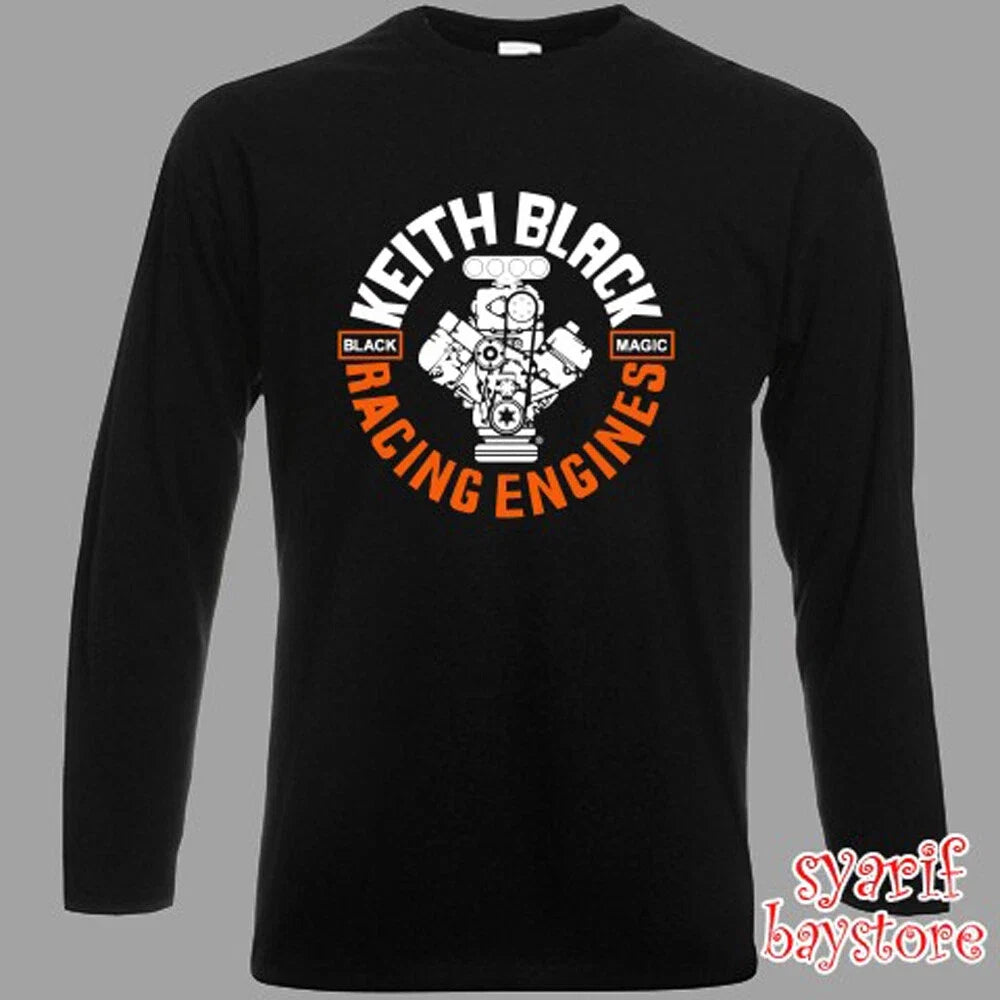 Keith Black Racing Engines Men's Size S to 3XL - Adult & Kids T-Shirts, Sweatshirts & Hoodies apparel design preview 1