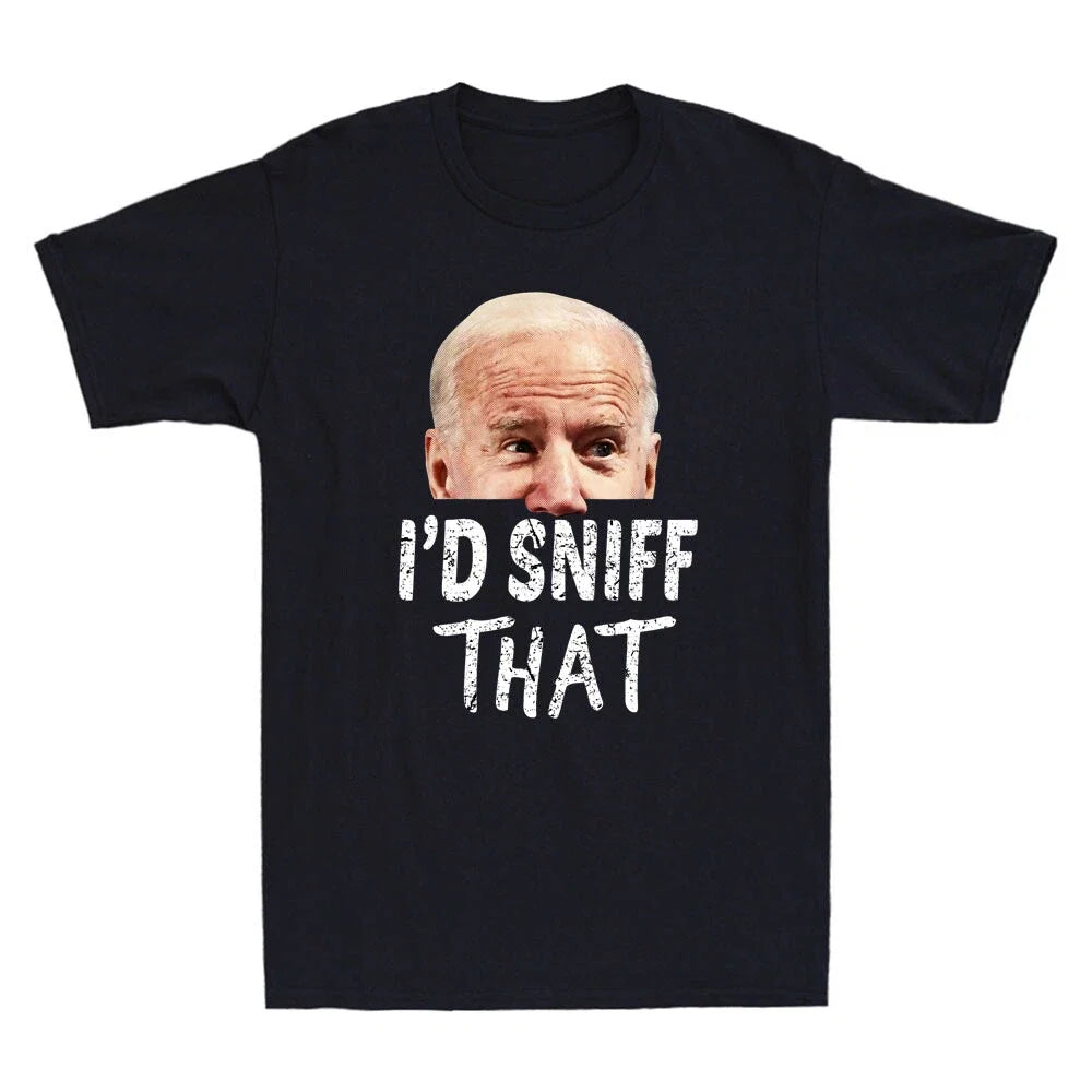 I'd Sniff That Funny Political Saying Meme Vintage - Adult & Kids T-Shirts, Sweatshirts & Hoodies apparel design preview 1