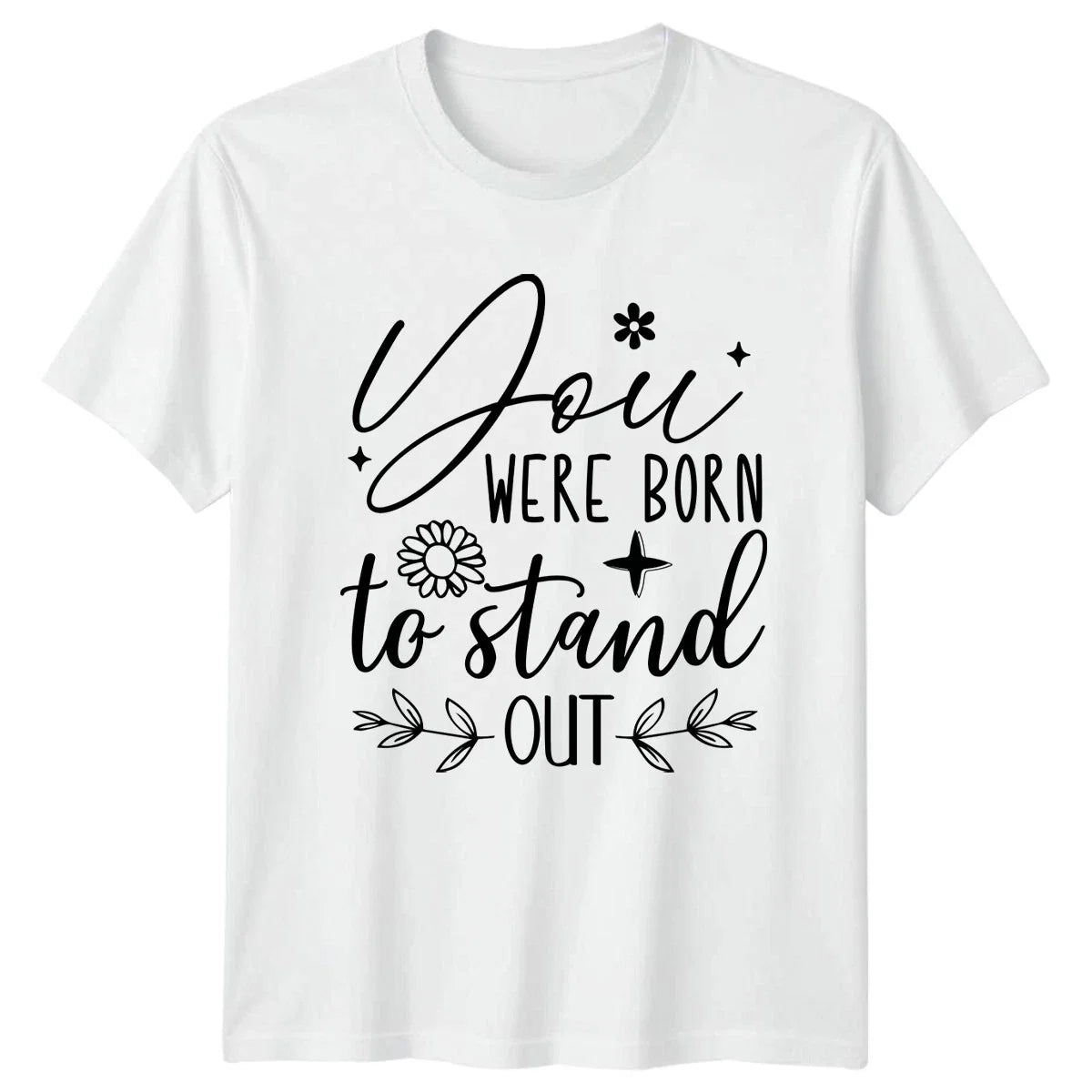 You Were Born To Stand Womens Motivational Birthday - Adult & Kids T-Shirts, Sweatshirts & Hoodies apparel design preview 1