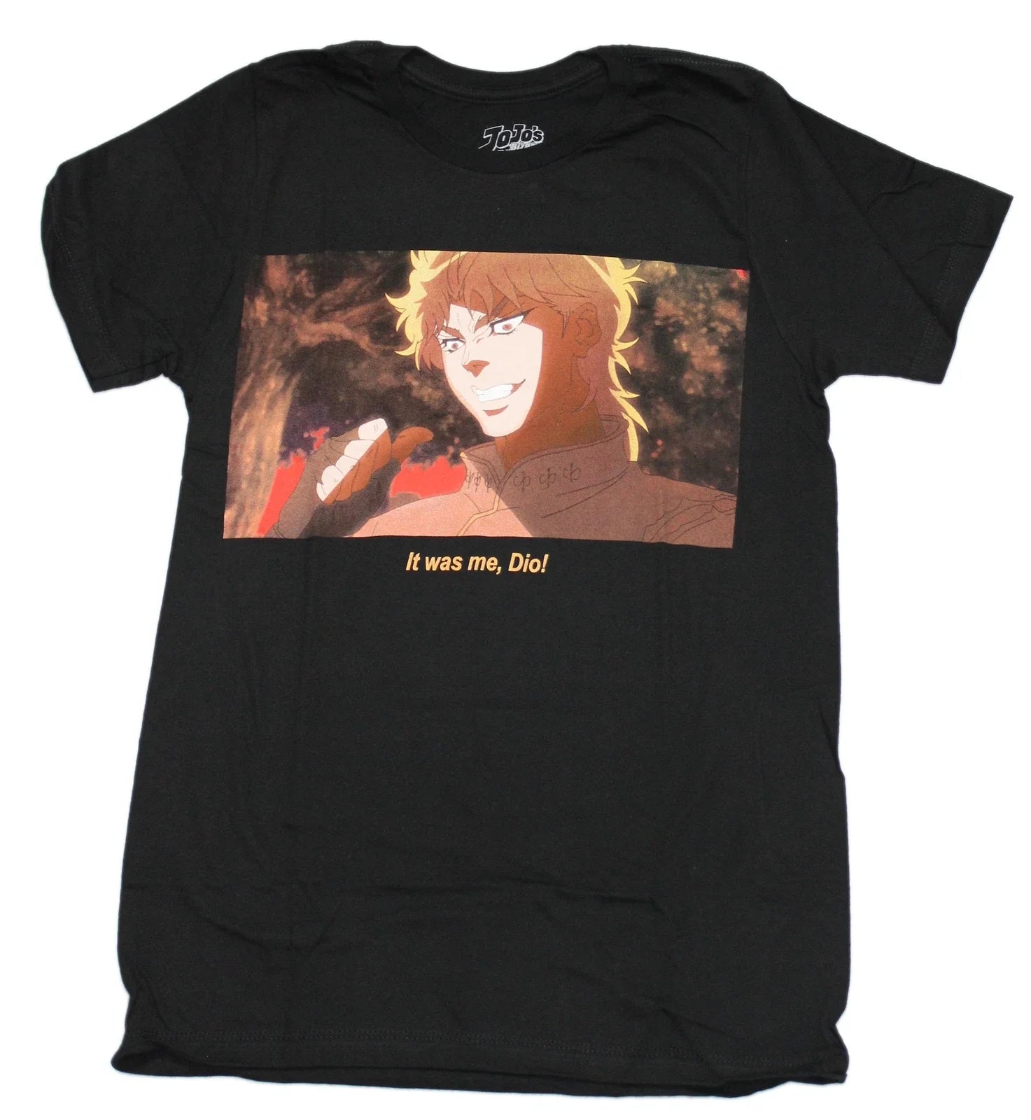 Jojo's Bizarre Adventure Mens It Was Me, Dio! Red - Adult & Kids T-Shirts, Sweatshirts & Hoodies apparel design preview 1