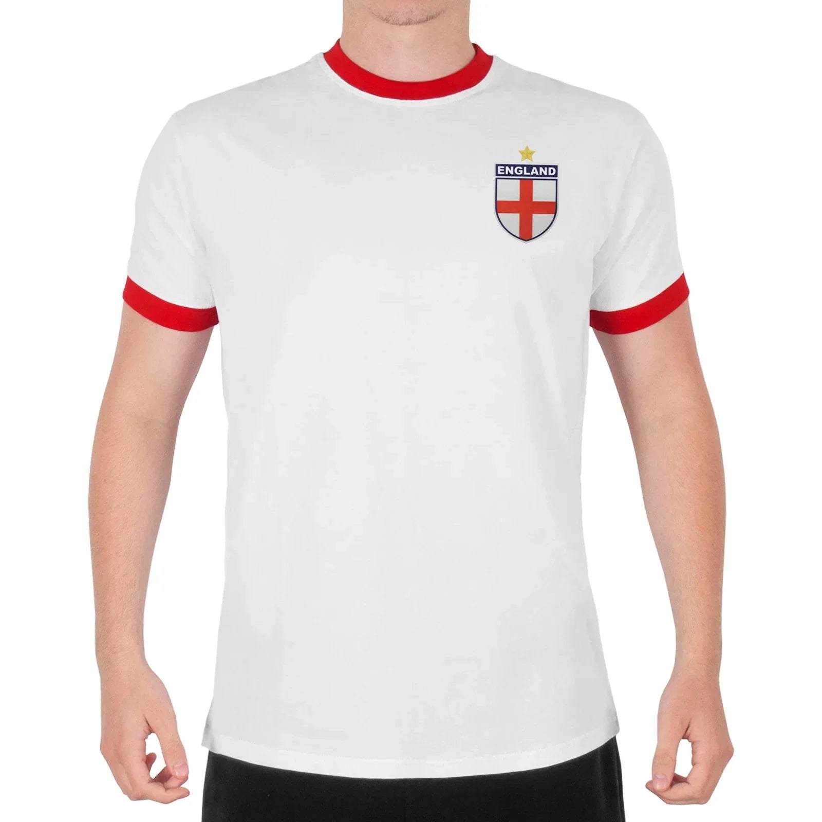 Fan Originals England Mens Retro Football Crest - Adult & Kids T-Shirts, Sweatshirts & Hoodies apparel design preview 1