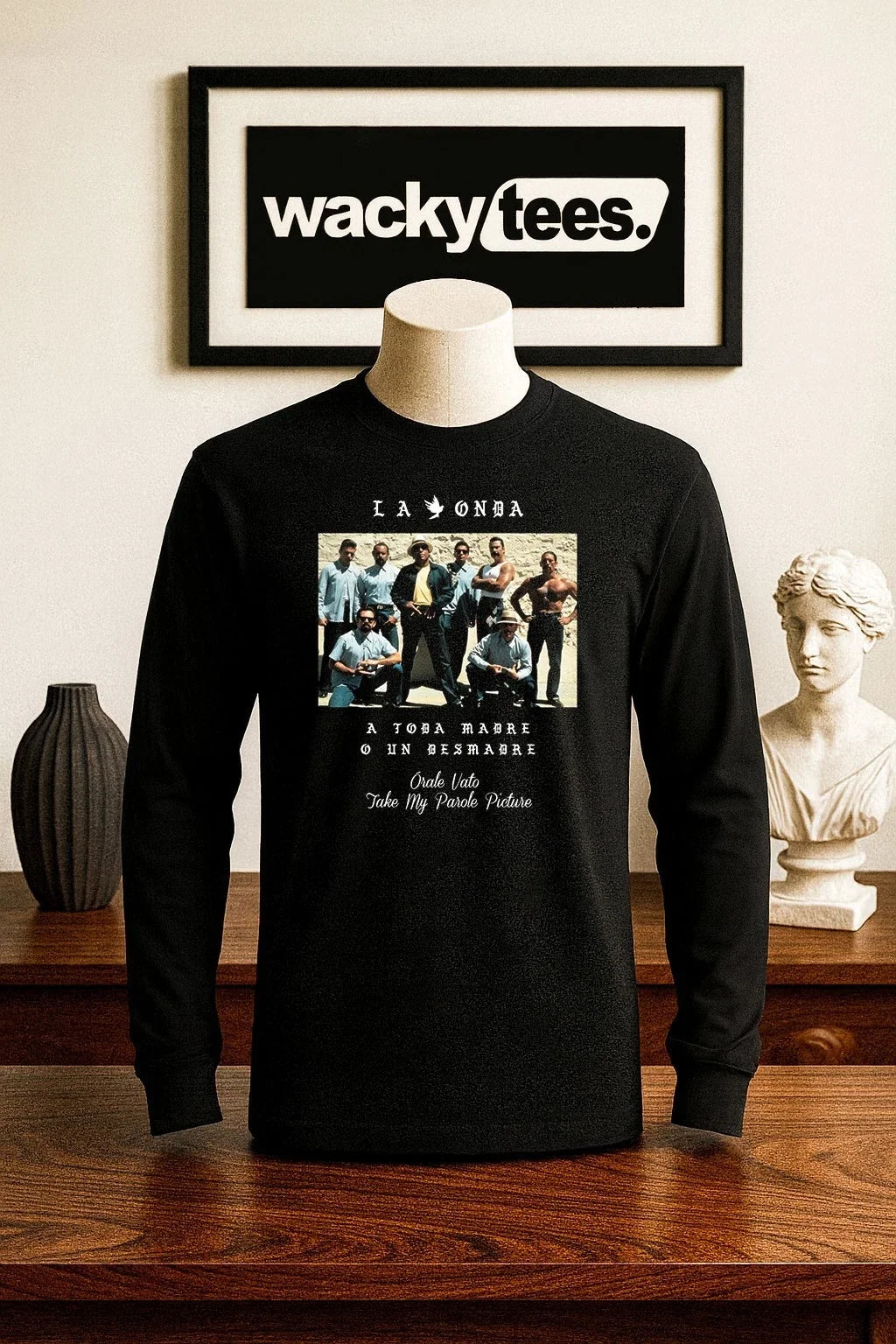 Vatos Locos Blood In Out La Onda Parole Picture - Adult & Kids T-Shirts, Sweatshirts & Hoodies apparel design preview 1