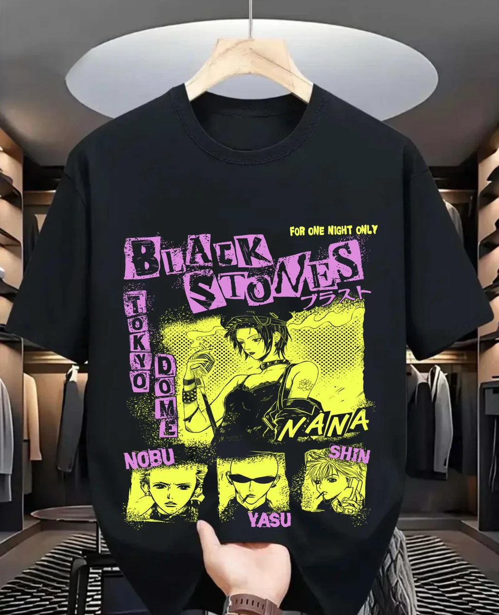 Nana Osaki Black Stones Girl Kawaii Manga Anime - Adult & Kids T-Shirts, Sweatshirts & Hoodies apparel design preview 1