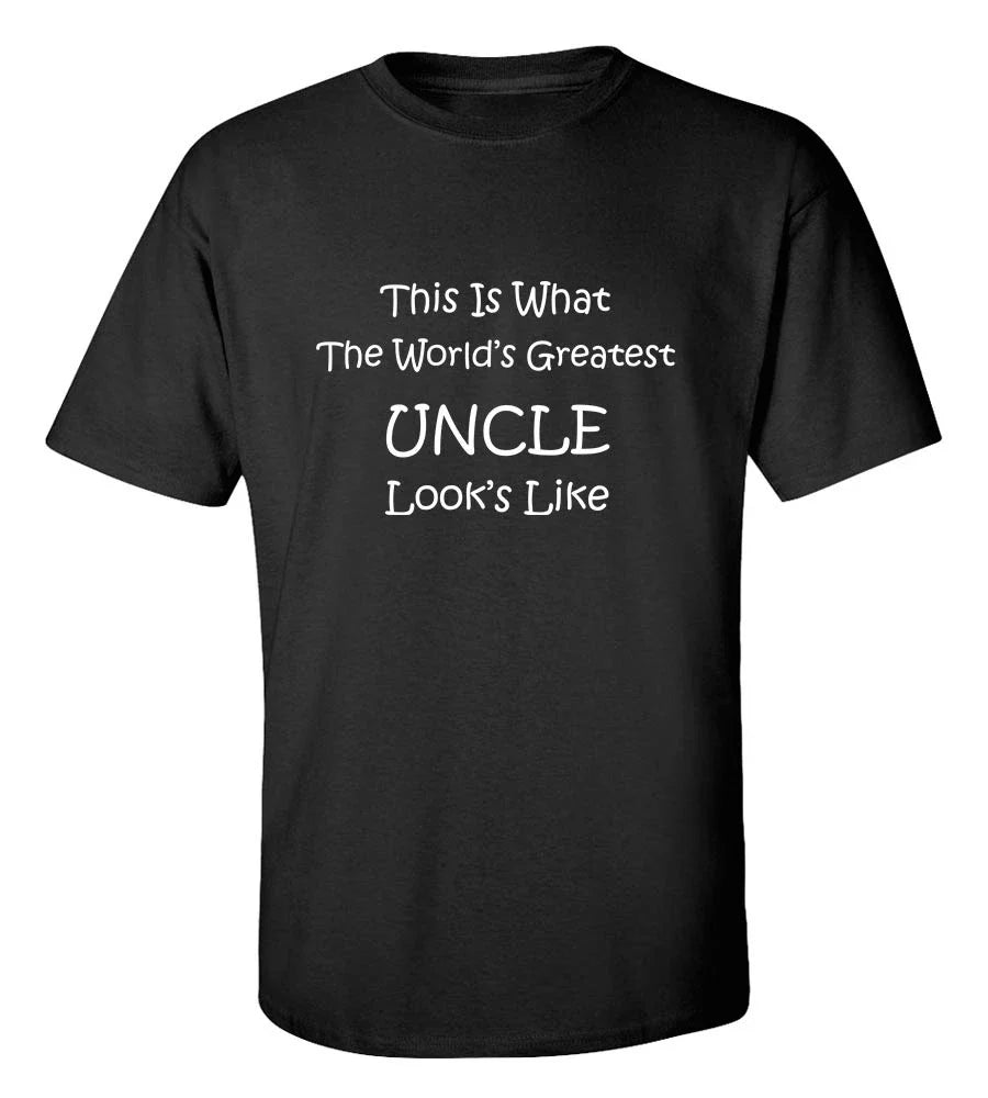 Greatest Uncle Funny Gift Best Ever Cotton Graphic - Adult & Kids T-Shirts, Sweatshirts & Hoodies apparel design preview 1