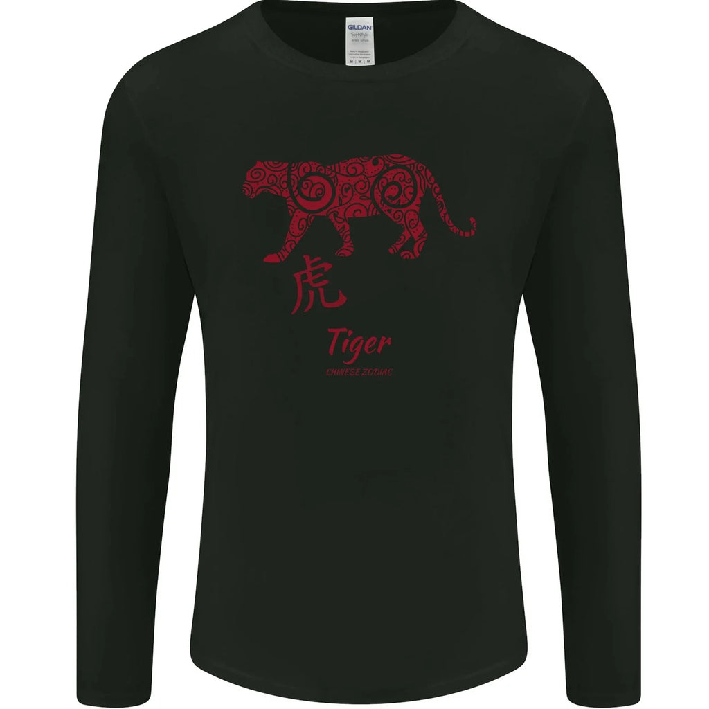 Chinese Zodiac Shengxiao Year of the Tiger Mens - Adult & Kids T-Shirts, Sweatshirts & Hoodies apparel design preview 1