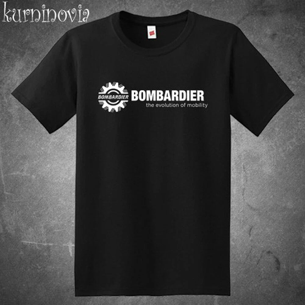 Bombardier Aerospace Aircraft Men's Black Size S to - Adult & Kids T-Shirts, Sweatshirts & Hoodies apparel design preview 1