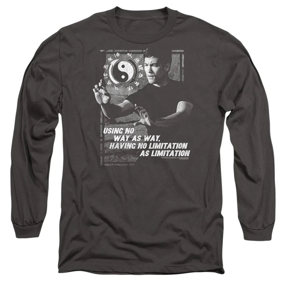 Bruce Lee No Way As A S-2XL, Charcoal - Adult & Kids T-Shirts, Sweatshirts & Hoodies apparel design preview 1