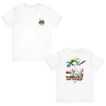 90s Don't Ever Give Up Frog Pelican Water Bird T - Adult & Kids T-Shirts, Sweatshirts & Hoodies apparel design preview 1