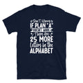 Don't Worry if Plan A Work Sarcastic Novelty - Adult & Kids T-Shirts, Sweatshirts & Hoodies apparel design preview 1