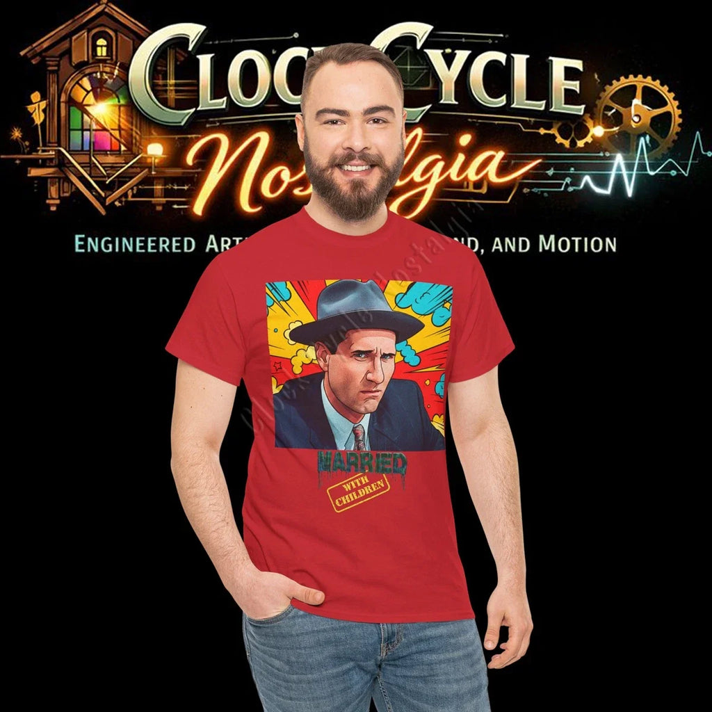 Al Bundy Retro Married with Children Pop Art Graphic - Adult & Kids T-Shirts, Sweatshirts & Hoodies apparel design preview 1